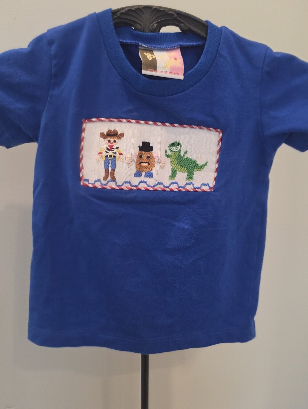 Banana Split Toy Story Baby Boys Smocked Panel T-Shirt 12m